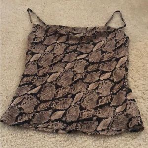 LAST CALL: ASTR The Label Snakeskin Cami